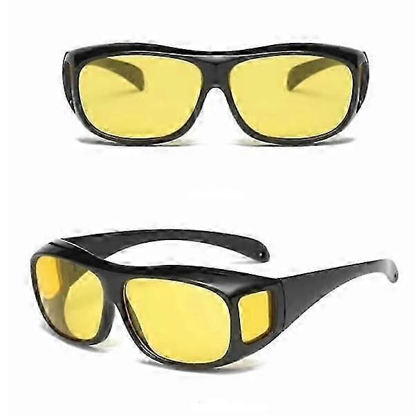 Dark Glasses For Driving - Night Vision Glasses-yellow