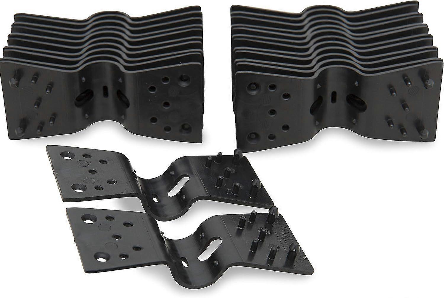 24 pcs - Black Screen Breaker Clip - Fixing for Fence Panel