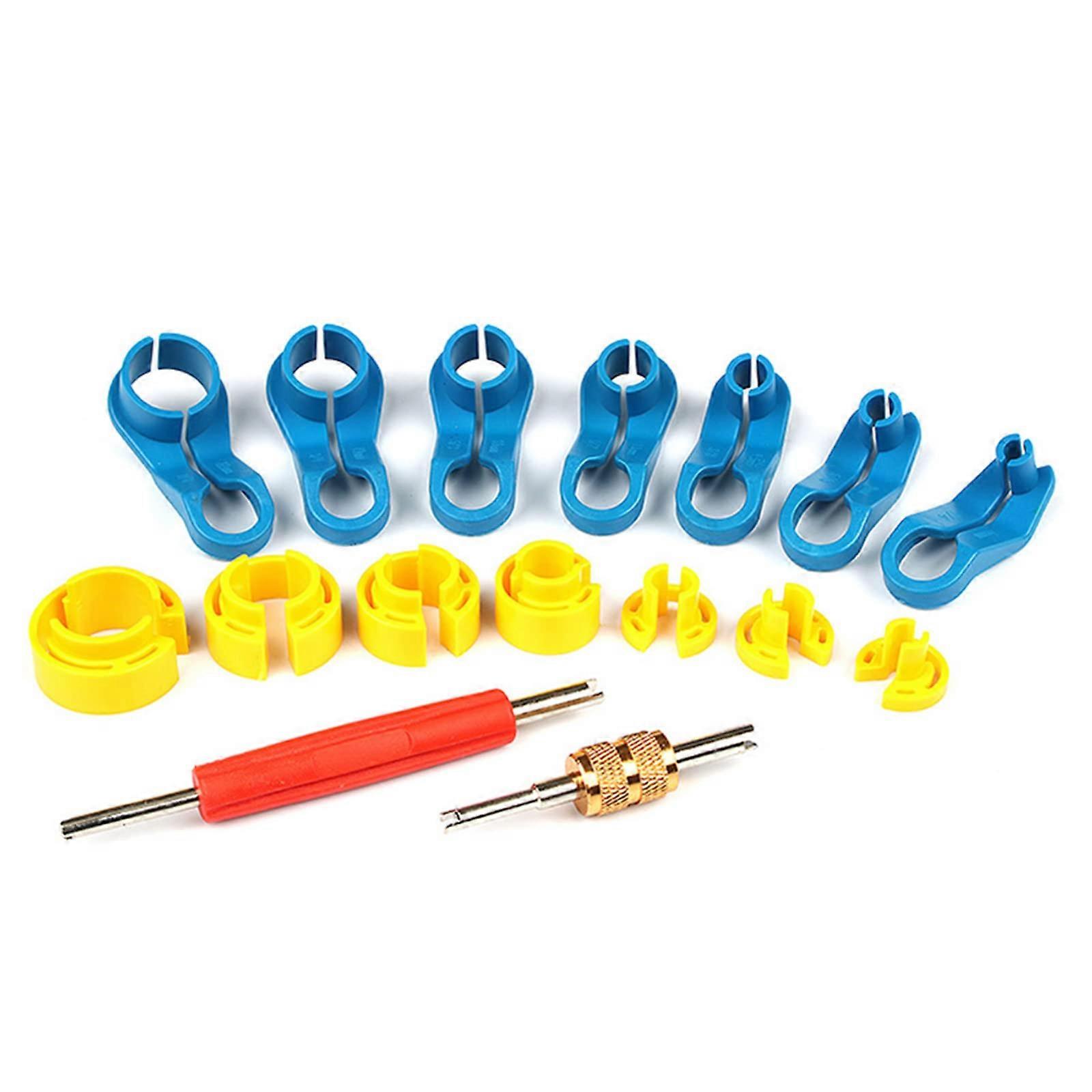 1 Set Vehicle AC Air Conditioner Fuel Line Disconnect Tools for Separating Automotive AC Hose and Fuel Lines
