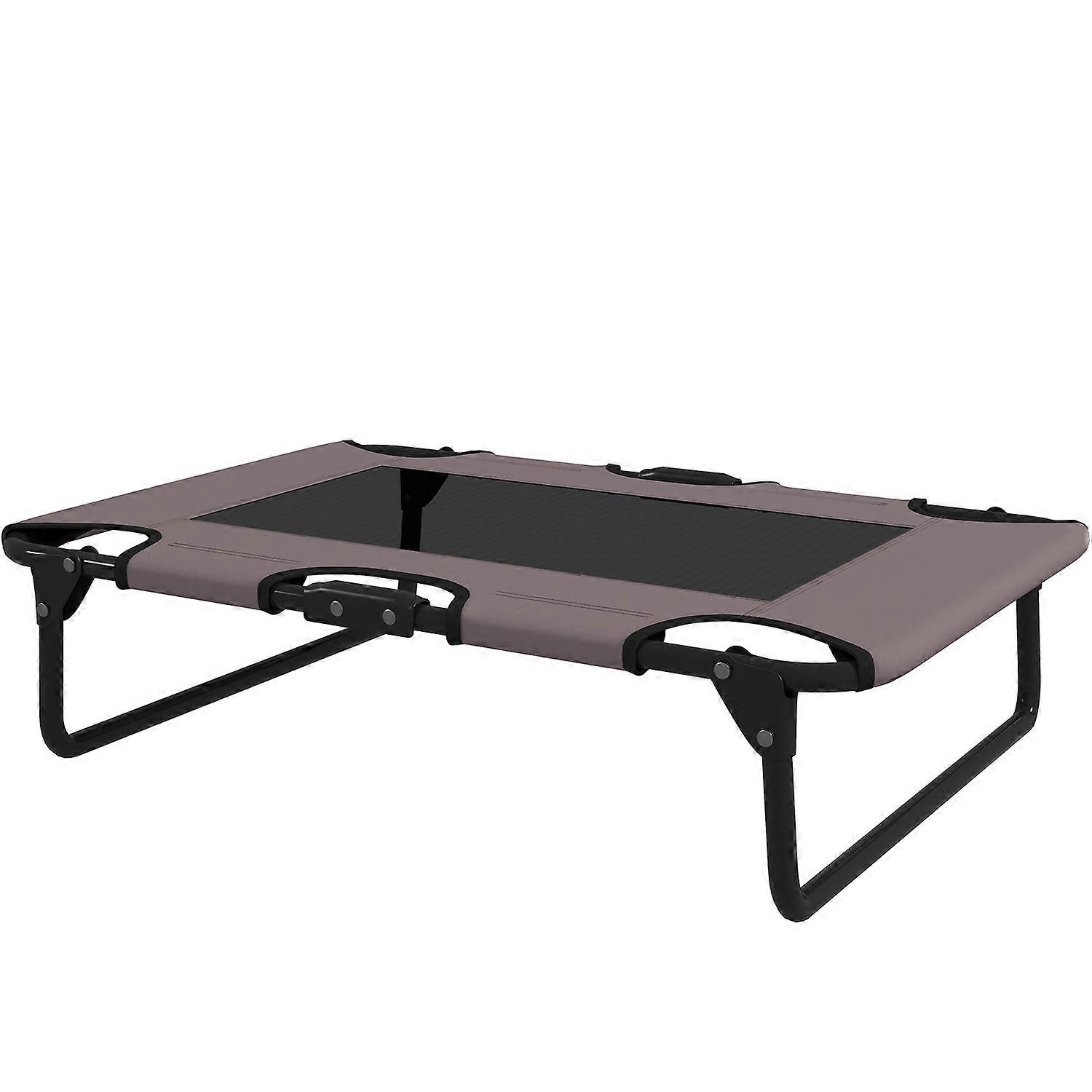 Raised Dog Bed Foldable Outdoor Dog Bed with Mesh Design Breathable for Small and Medium Mare