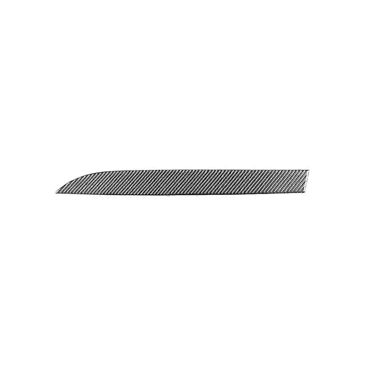 Carbon Fiber Passenger Dashboard Cover Decorative Trim for