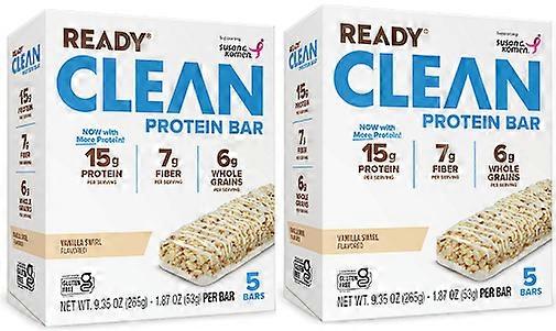 Ready Clean Protein Bar Vanilla Swirl 2 Pack
