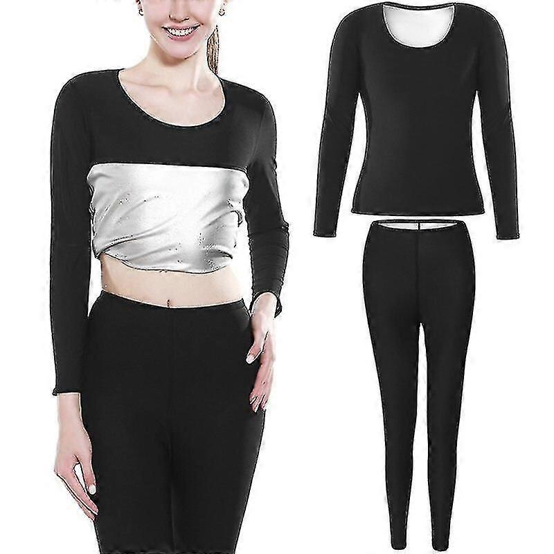 بدلات ساونا نسائية بدون درزات، مشكل الجسم، لياقة بدنية، قمصان تخسيس، مجموعات ملابس داخلية لتشكيل الجسم