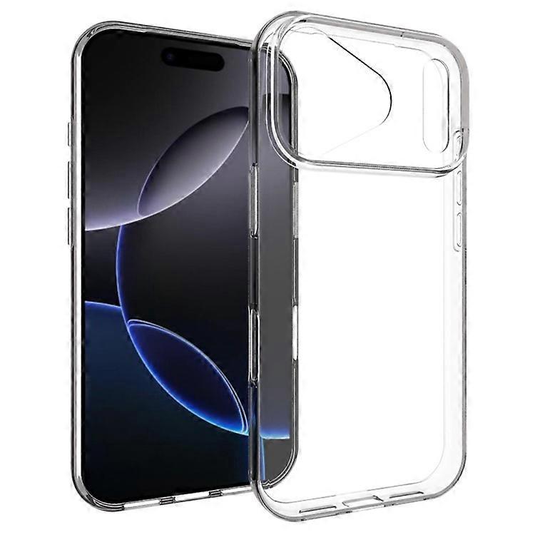 Compatible For iPhone 17 Pro Case Watermark Resistant TPU Clear Phone Back Cover