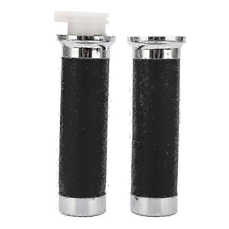 1pair Ergonomic Slip-Resistant Motorcycle Handle Grip for Honda Shadow 400 750 VT600 VT750 Models, Throttle Replacement for Comfort and Control
