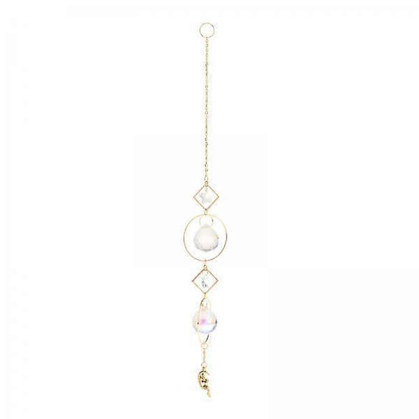 Elegant Crystal Beaded Pendant Set for Wedding Decor