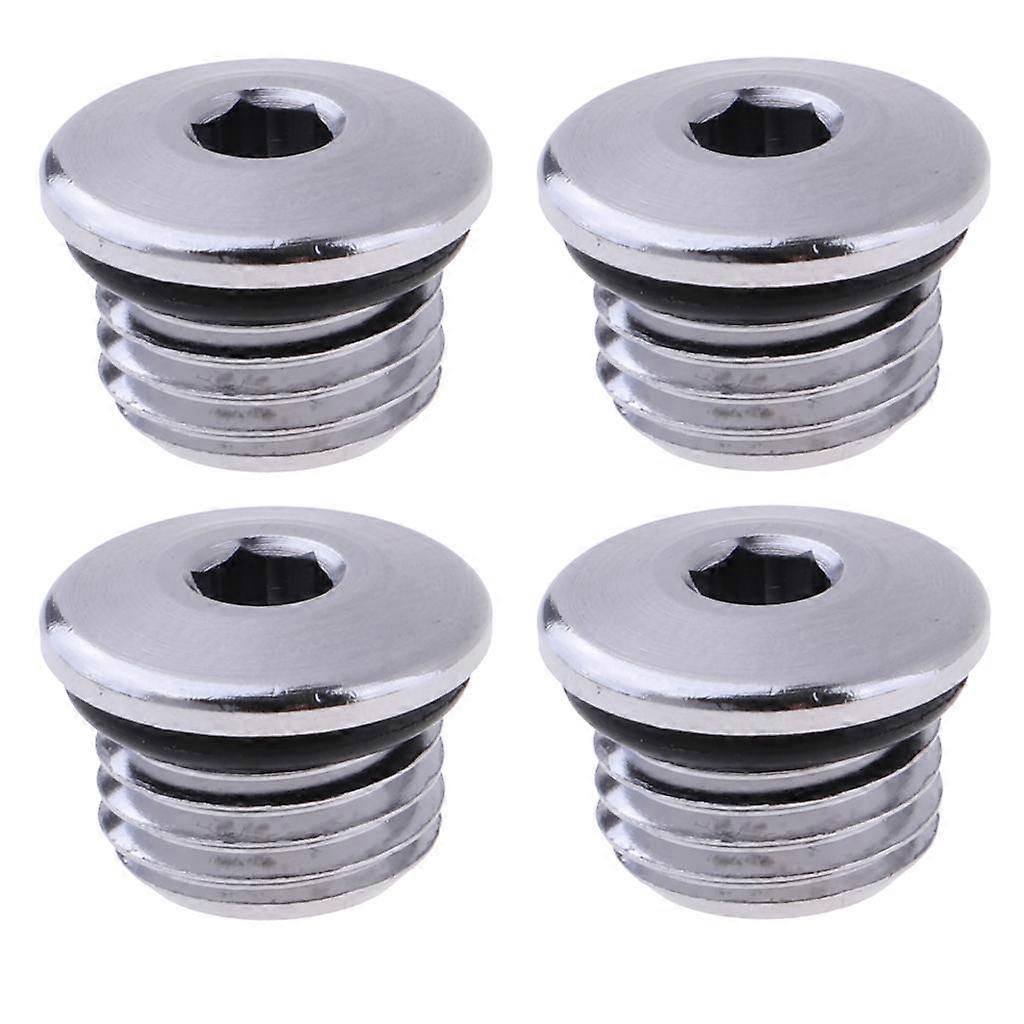 4Pcs Scuba Diving Regulator High Pressure with -Ring - 7/16",