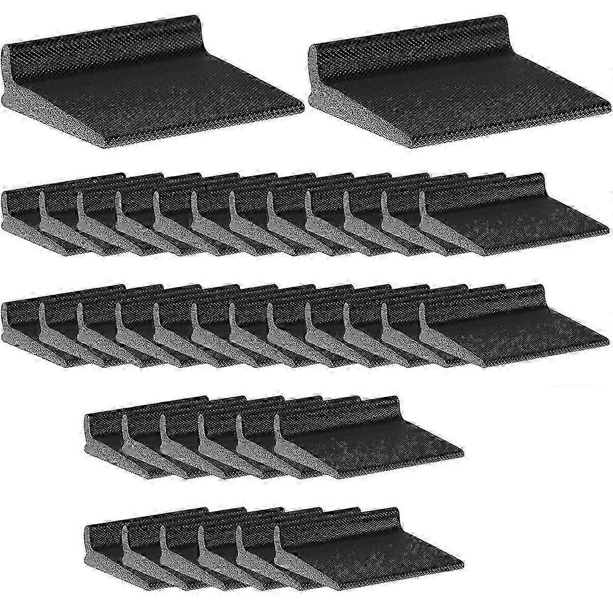 50PCS Self-Adhesive Door Corner Seals for Noise & Weather Proofing