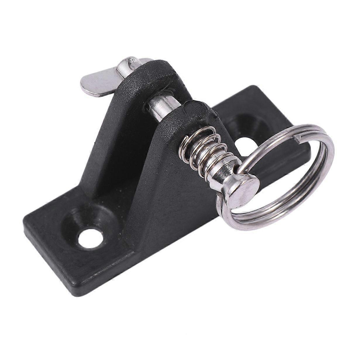 Edelstahl Boot Deck Scharnier Boot Markise Zubehör Boot Überdachung Beschlag (Schwarz)