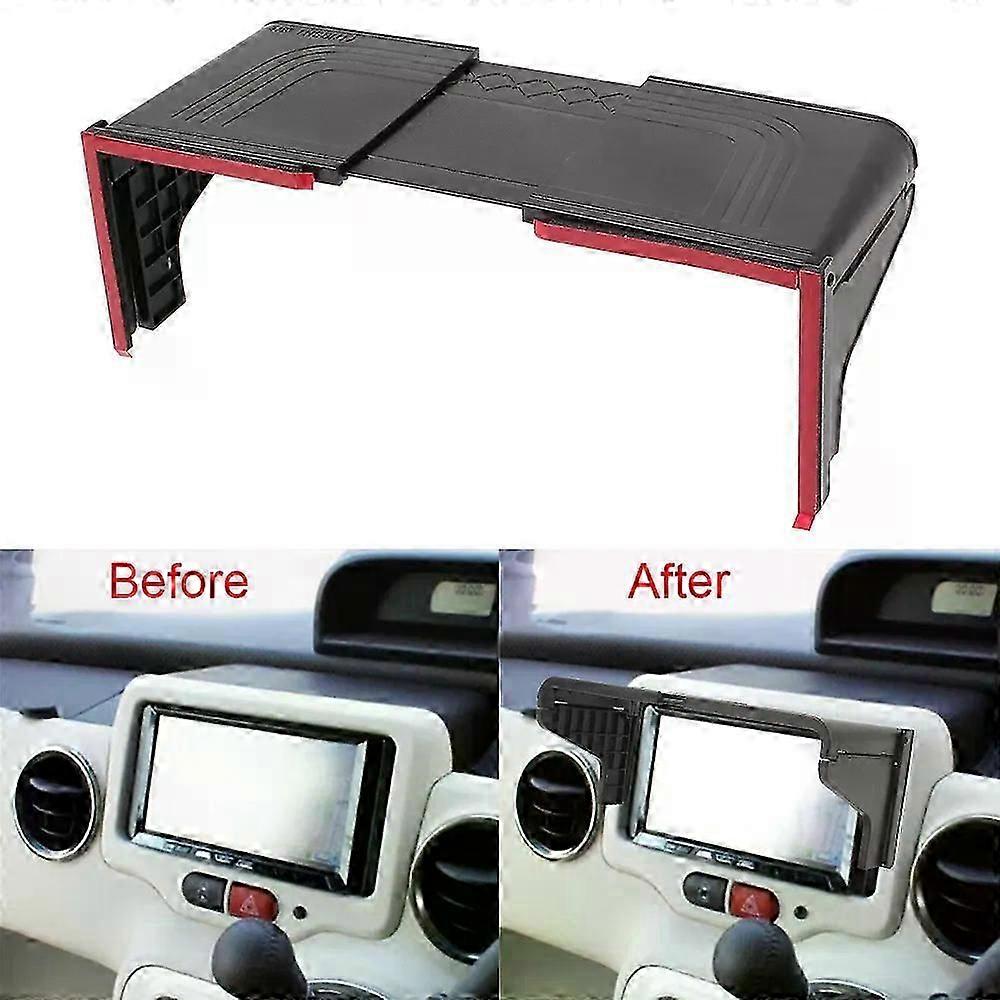 7-12 pouces Accessoires automatiques Écran d’affichage Visière Voiture Gps Navigation Pare-soleil Accessoires intérieurs Gps Bouclier anti-éblouissement