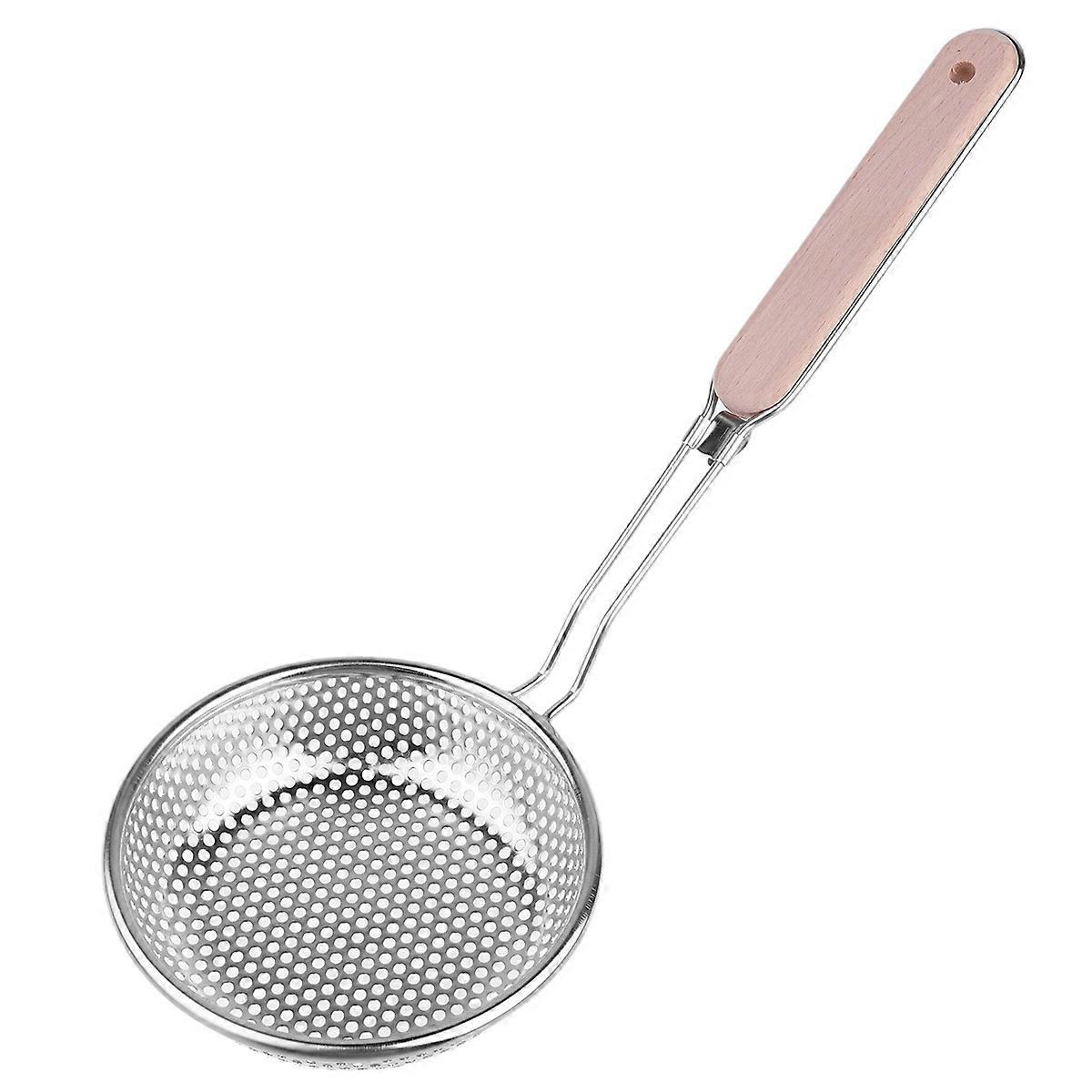 Strainer with Precision Perforations and Comfortable Hold for Culinary Needs