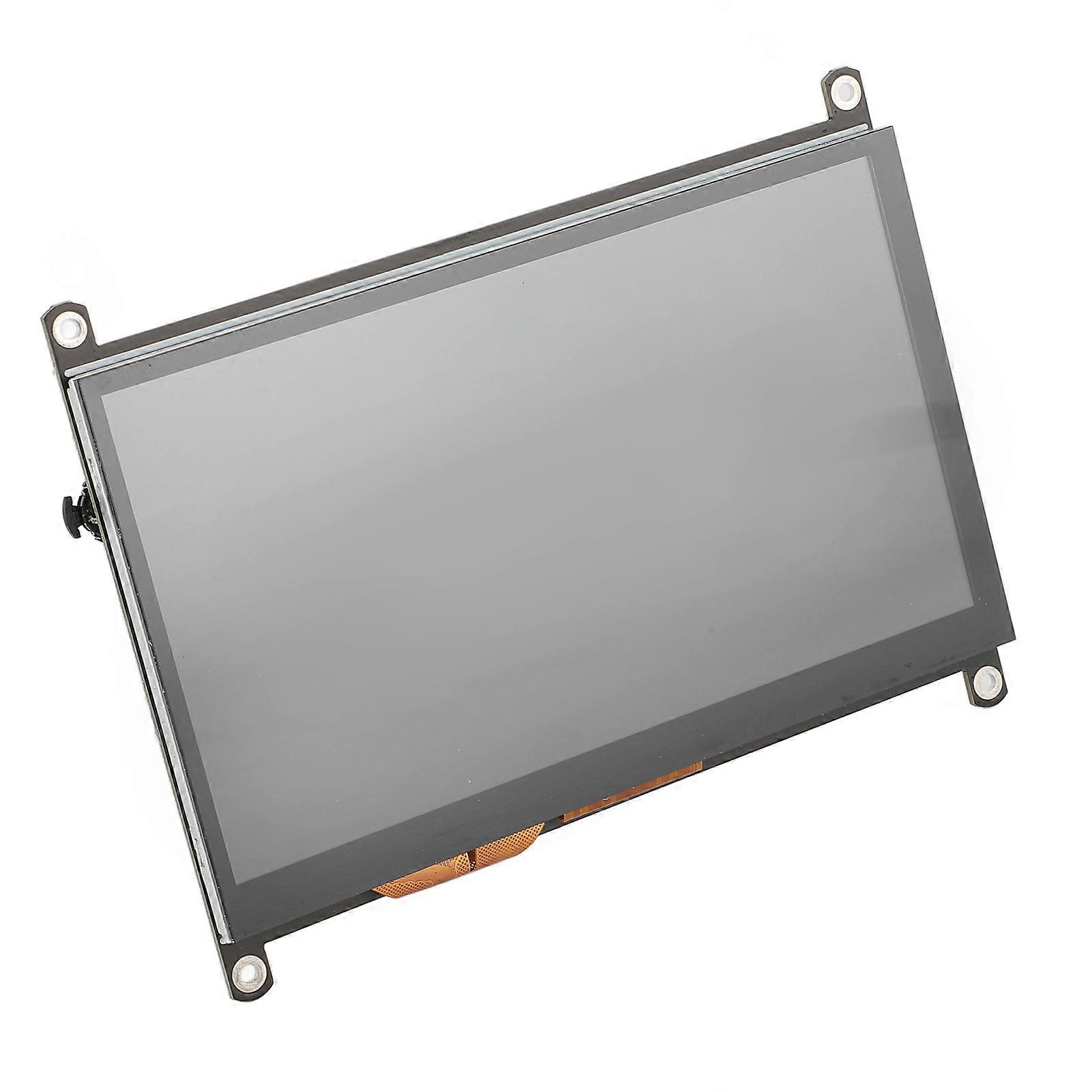 7 Inch IPS Display 1024x600px LCD Capacitive Touch Screen with HD Multimedia Interface 2 USB Interfaces Backlit Switch 