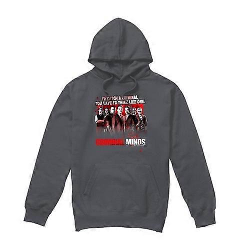 Criminal Minds Mens Think Like One Hoodie