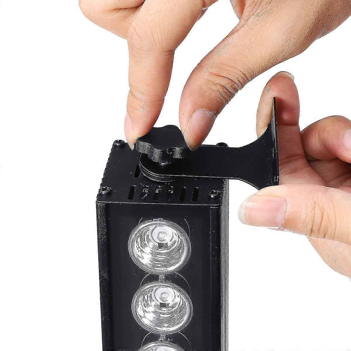 36W UV LED Light Bar with 12 LEDs - 360 Degree Adjustable Wall Lamp Ideal for DJ Stage and Party Lighting