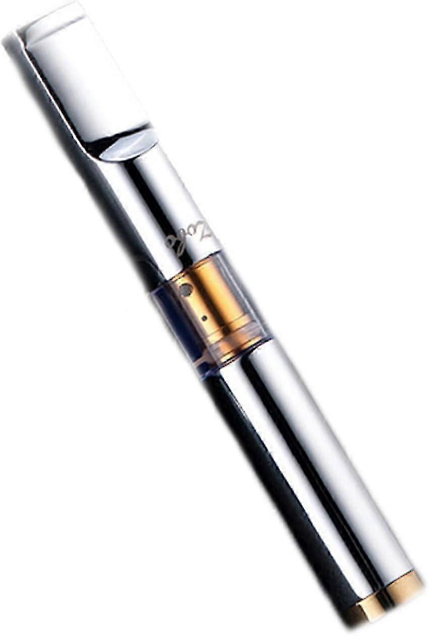 Reusable Silver Cigarette Filter Holder for Men - Fro & Smooth Smoking Experience