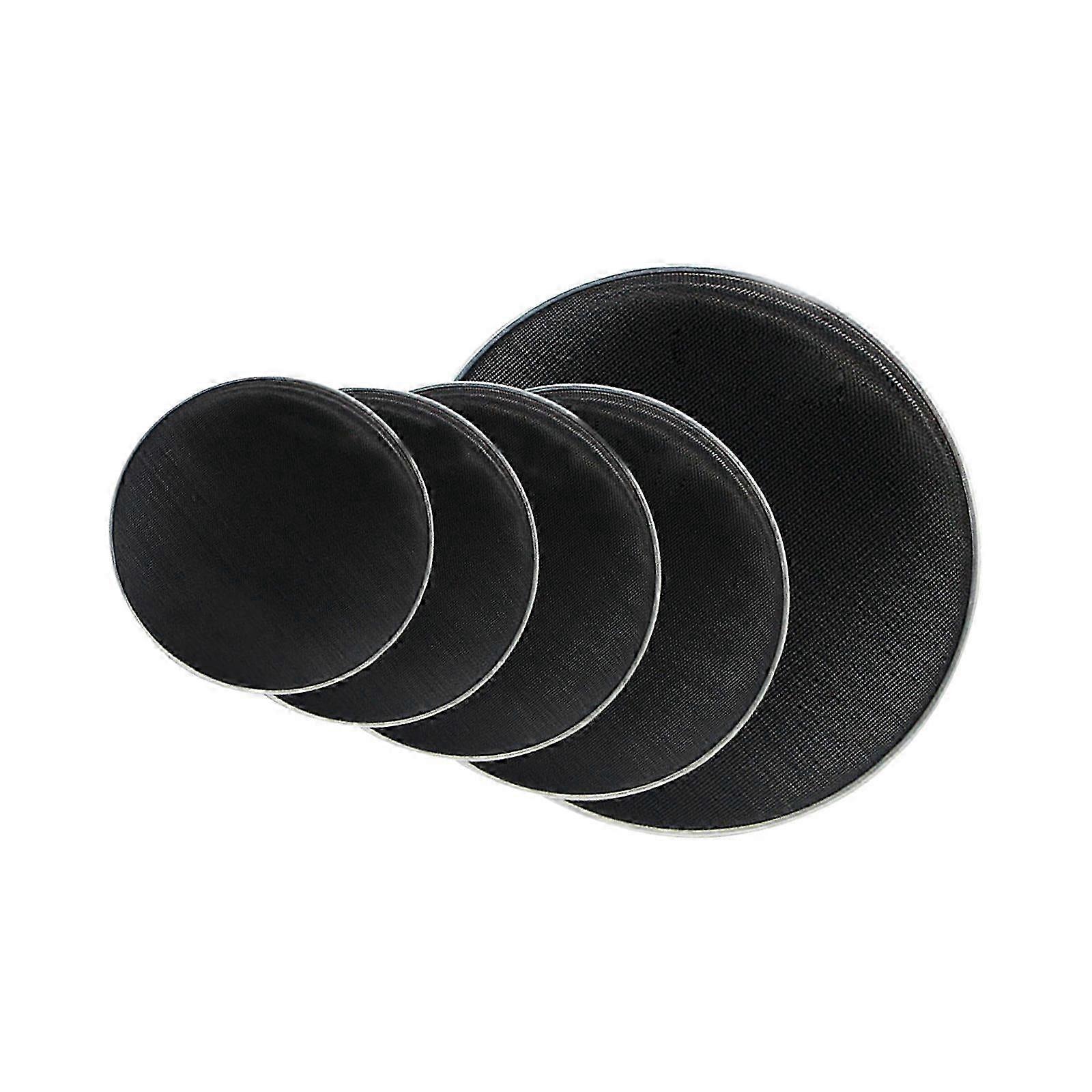(12 13 14 16 22In) 5x Drum Silent Mute Drum Pad Double Sided Silent Drum Pad For Drum Players 10 12 14 16 22in