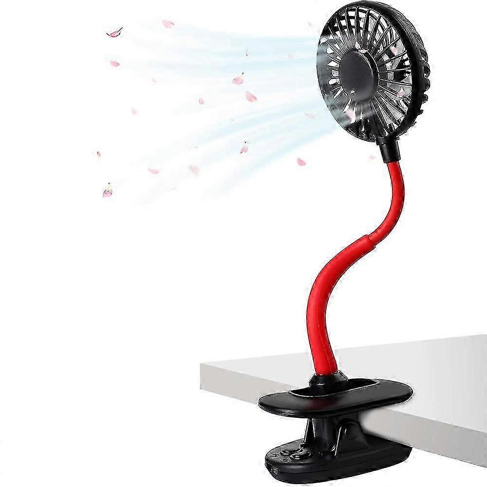 Flexible Mini USB Clip On Personal Desk Electric Fan