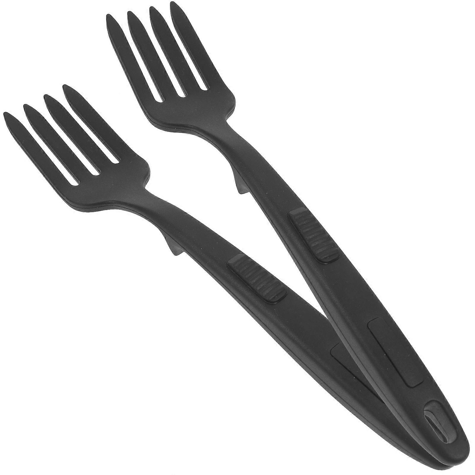 Silicone Pasta Fork Multi-Function Cooking Fork for Eating Fruit 2Pcs