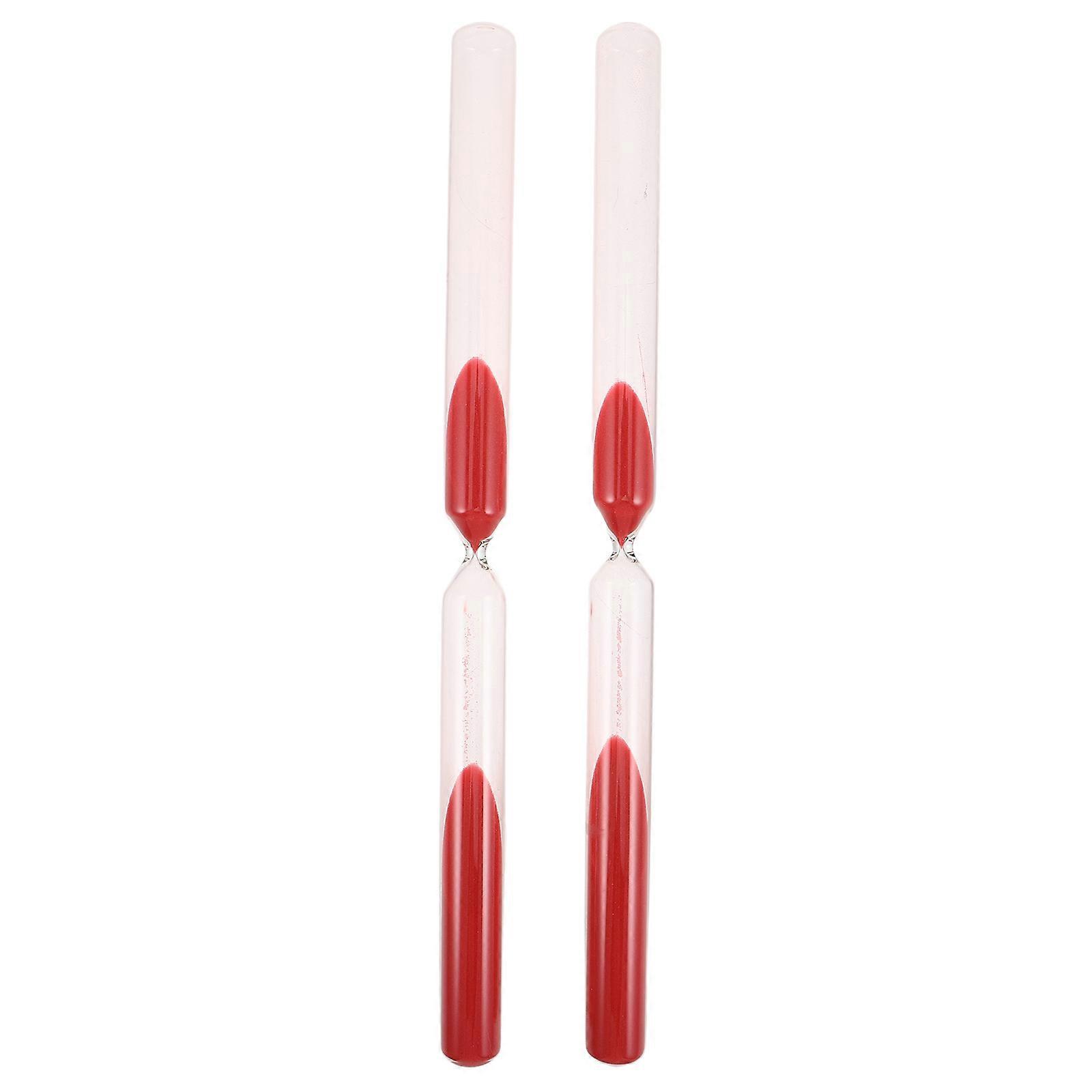 Sauna Hourglass Sand Timer 15 Minute Timing For Bathroom Accessories Spa Equipment Glass And Sand High-Temperature Resistant 2Pcs