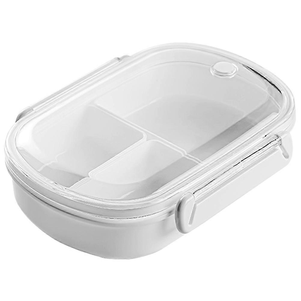 Bento Lunch Boxes Salad Container For Lunch Refrigeratable Multi Compartment 490ML Portable 1Pack