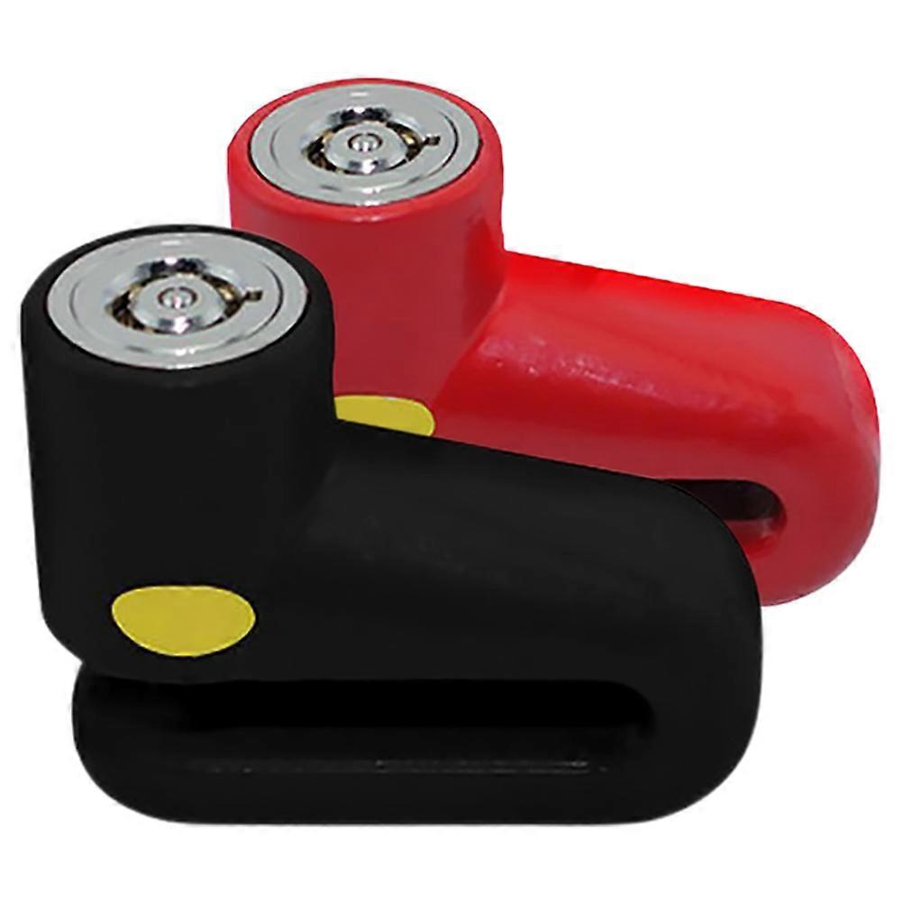 Disk Lock Motorcycle Disc Brake Security Lock Sturdy Construction Anti-Theft Protection 2Pcs