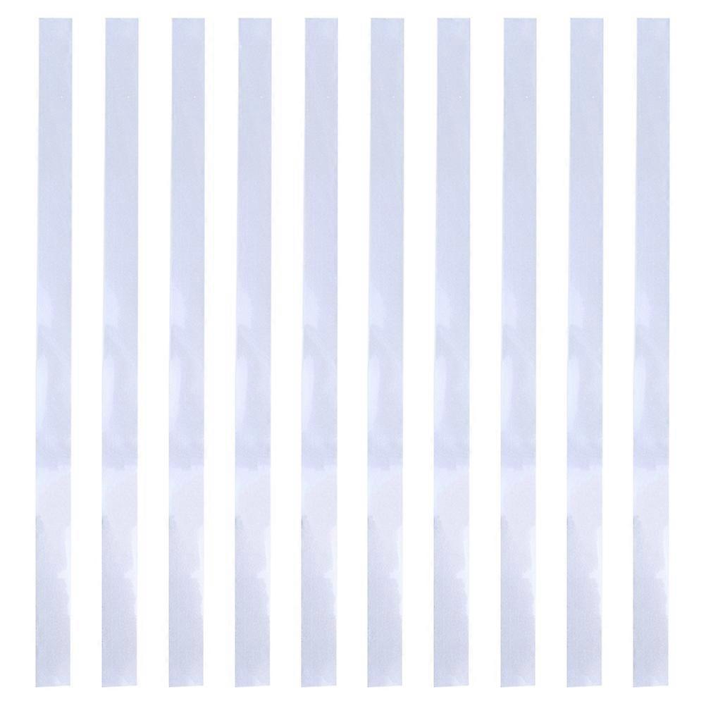 Reflective Tape Strip For Tachometer And Speed Tester High Reflectivity 20.00X1.00X0.10cm 10Pcs
