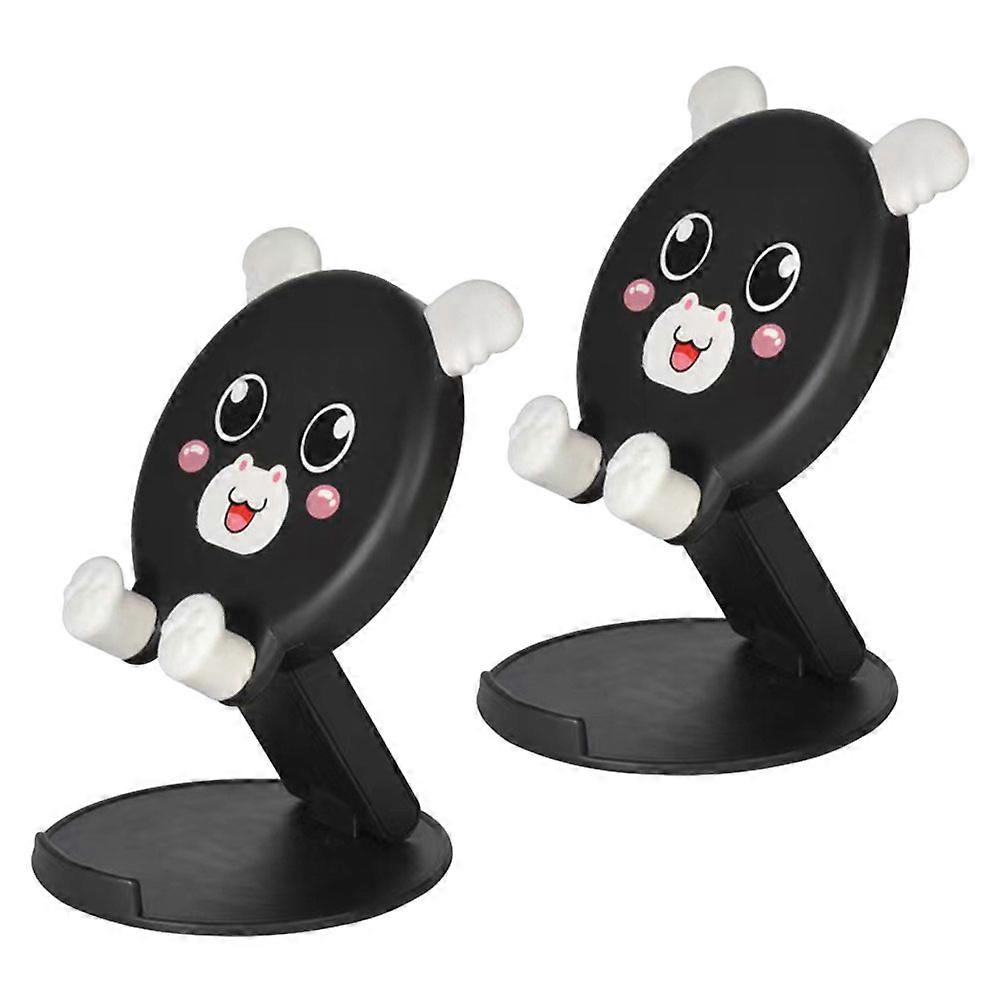 Cute Phone Holder for Home Use Practical Style 10X10cm Size 2Pcs