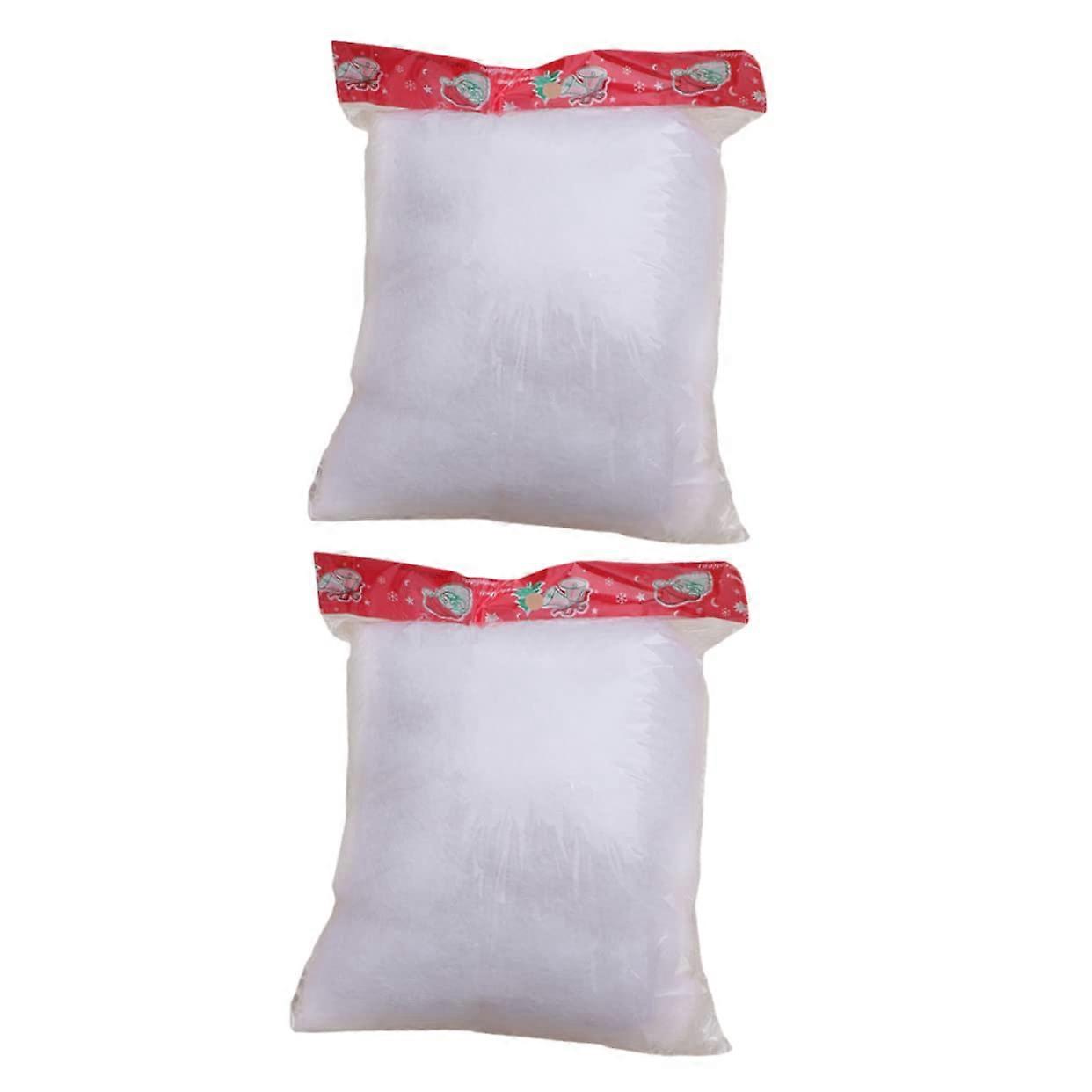 Artificial Snowflake Christmas Tree Artificial Cotton Snow Winter Snow Powder