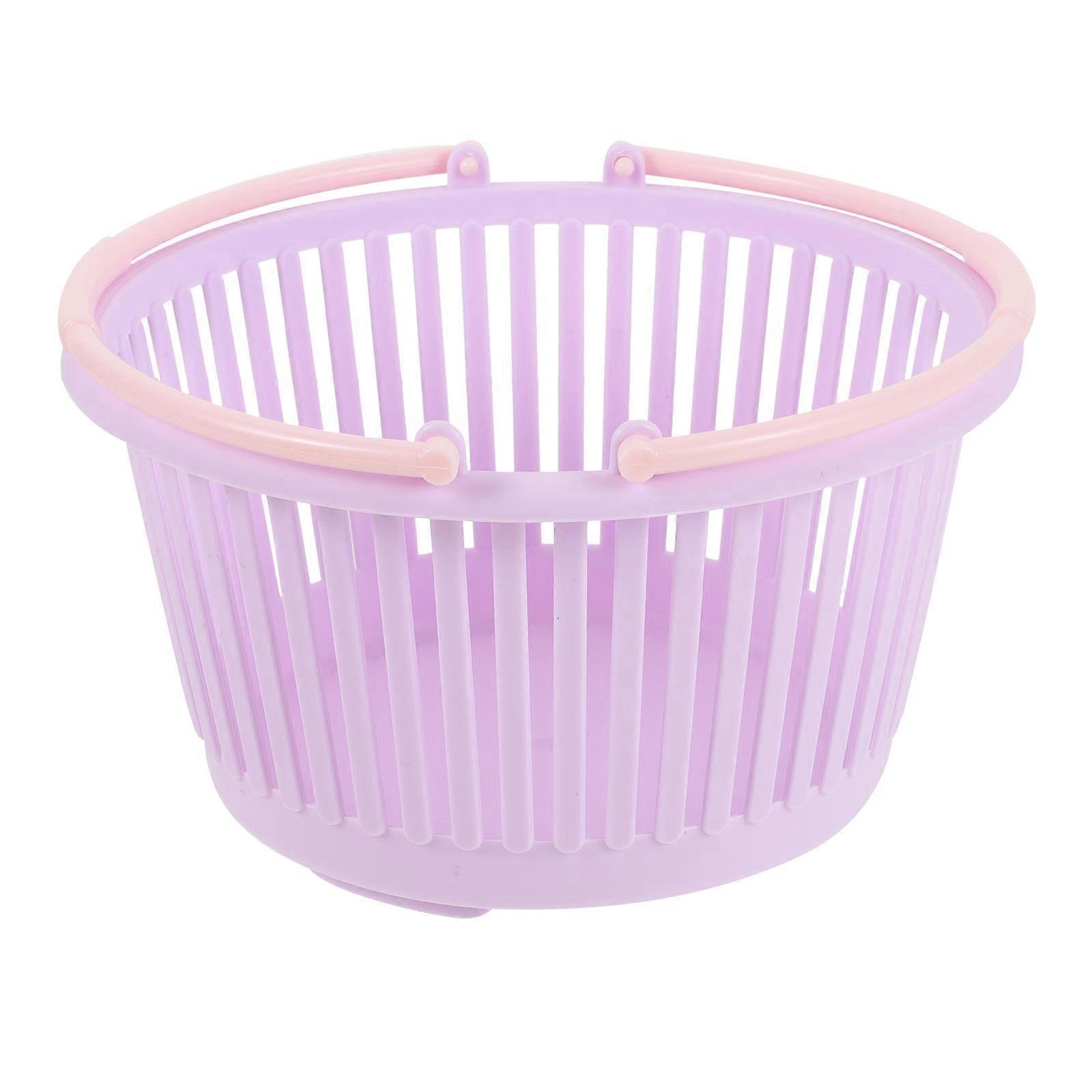 Basket Storage Storage Baskets Office Use Pink 6.29x6.29x3.54in Storage 3Pack