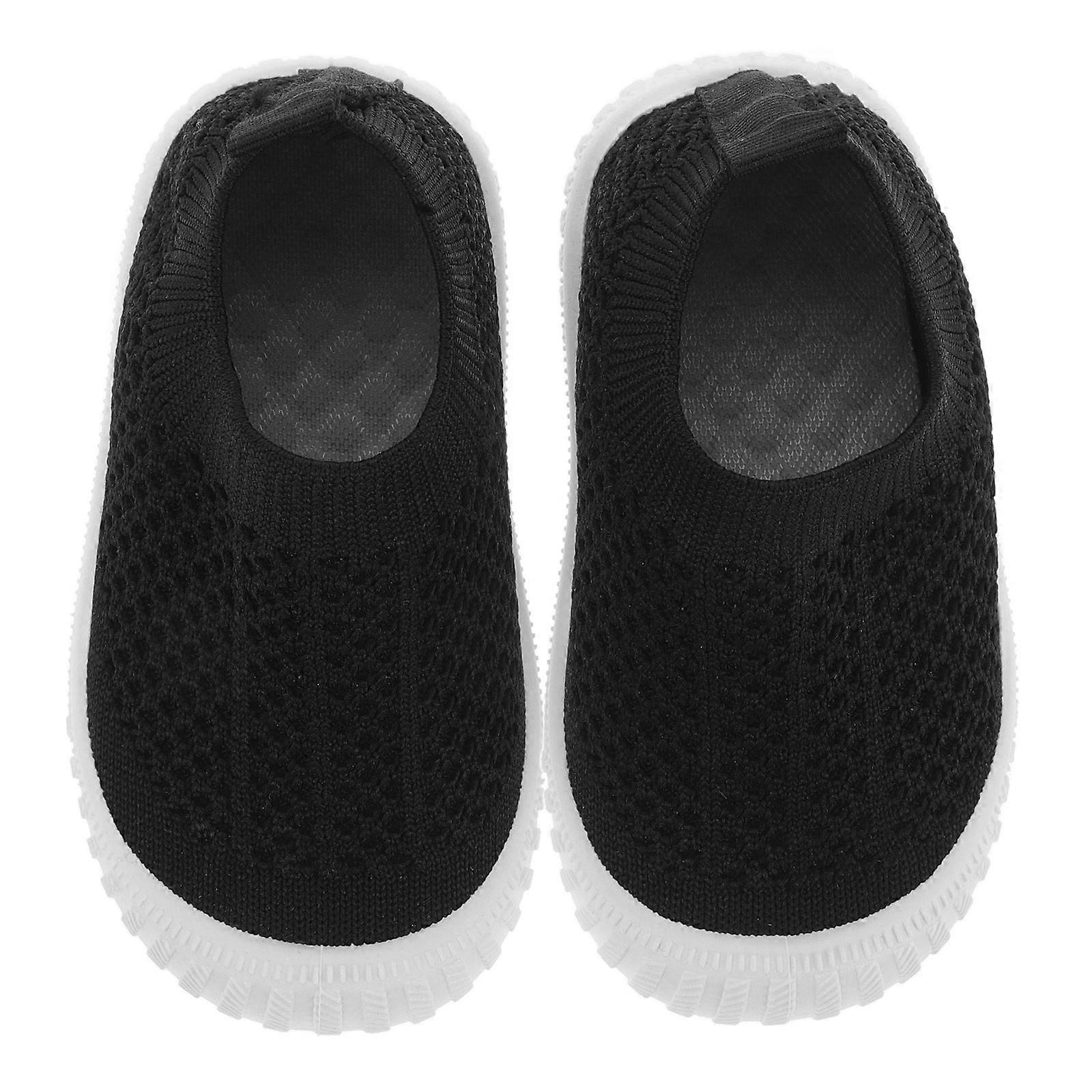 Shoes for Boys Breathable Mesh, Soft Sole Sock Design, Non Slip Sneakers