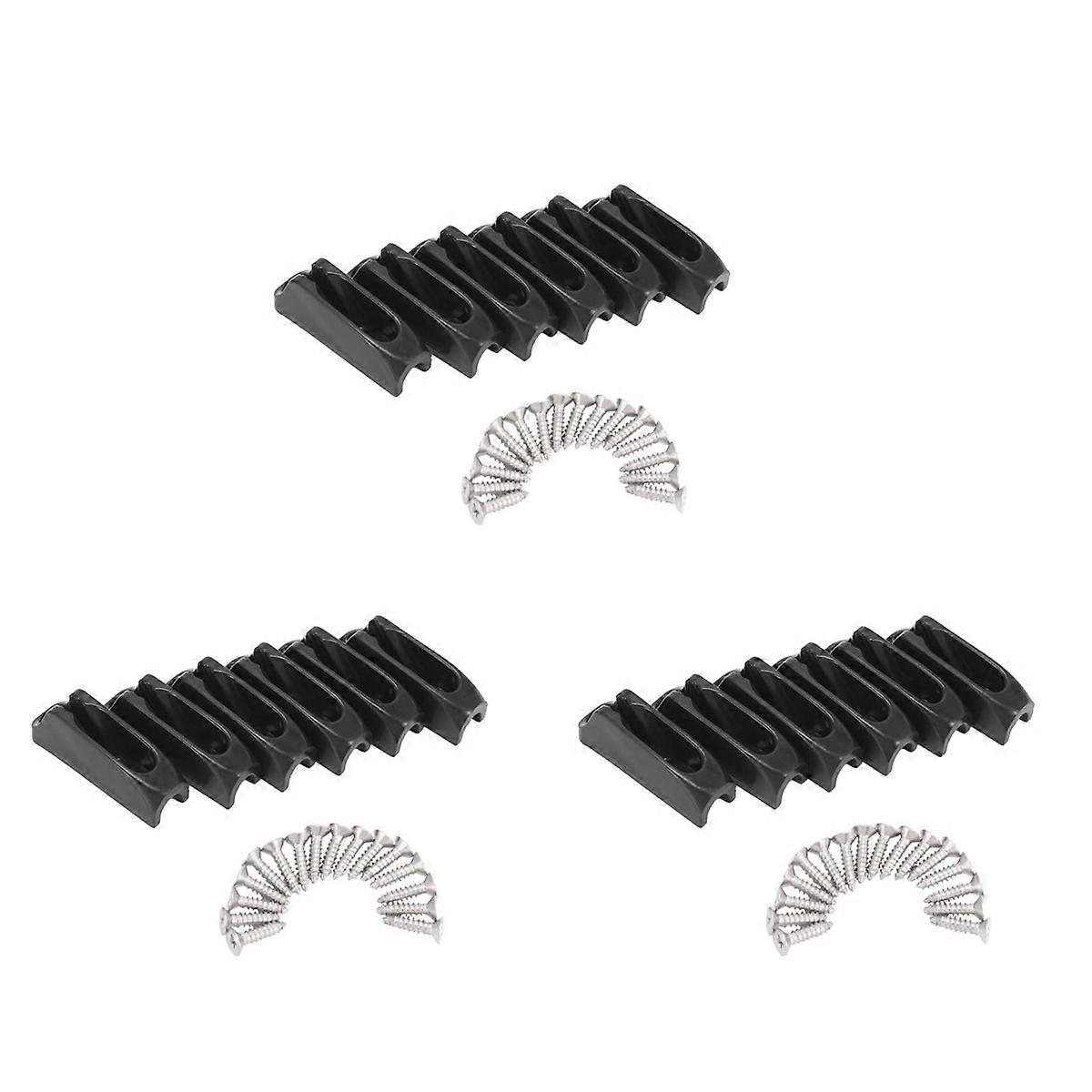 6Pcs Canoe Kayak Cord Lock Nylon Rope Cord Tensioner Boat Accessories