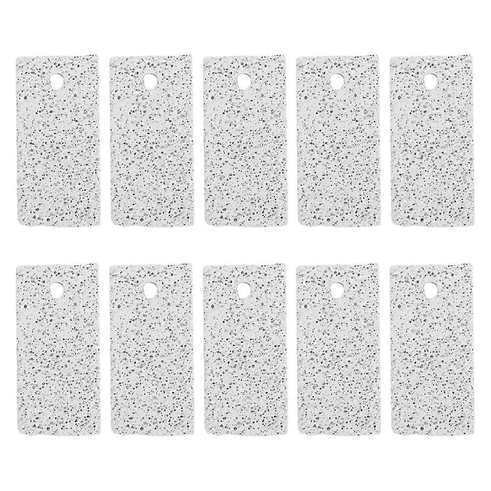 Pet Lava Stone Hamster Chew Stones Teeth Grinding Rabbit Guinea Pig 6.00X3.00X1.50cm Light Grey Oral Care 10Pcs