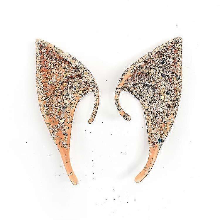 Pixie Mask Sparkle Pointed Ears Prosthetic Ears Skin Tone for Fairy Theme