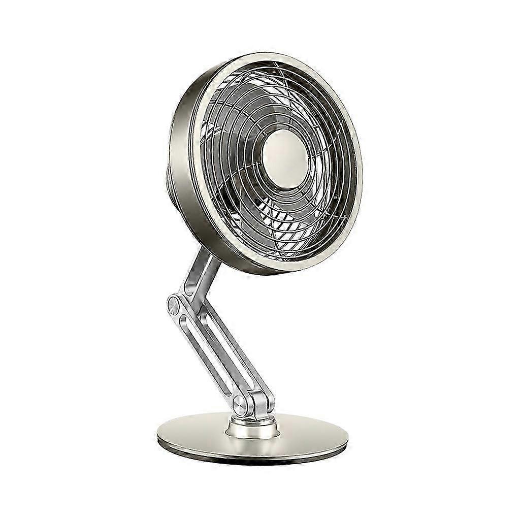 USB Desk Fan Strong Airflows & Quiet Operation, Three-Speed Wind Small Fan