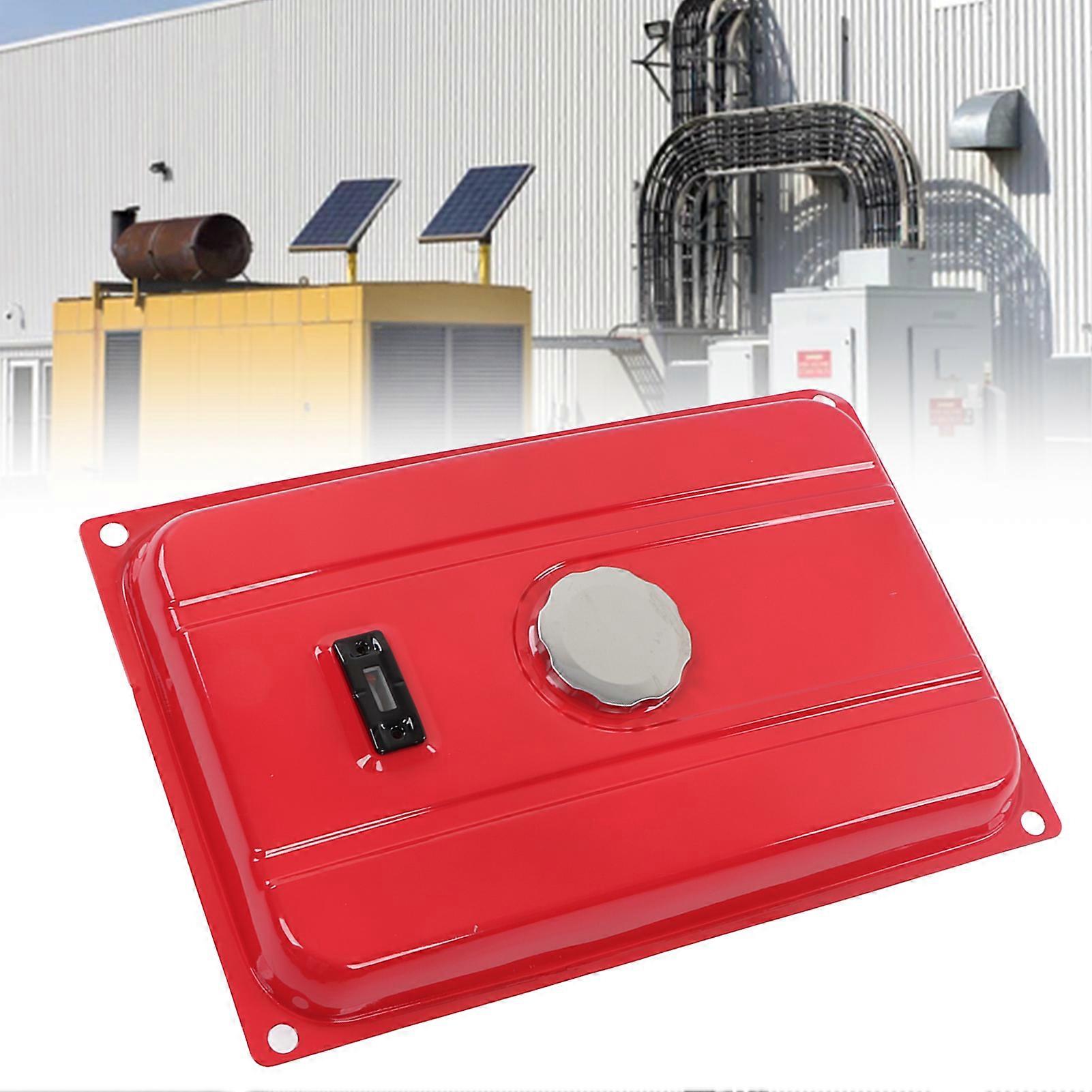 Generator Fuel Tank Cold Rolled Sheet Red Heavy Rectangular Generator Gas Gasoline Oil Can Container 3.17 Gallon