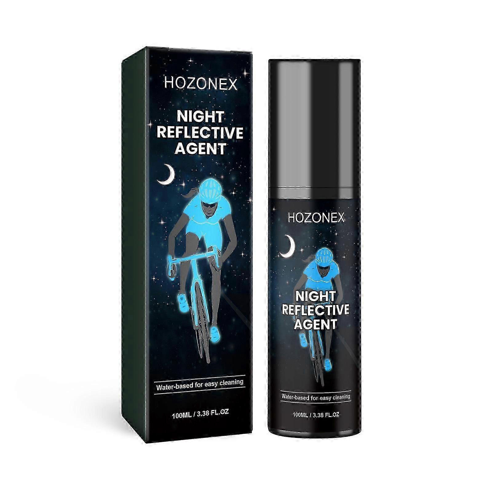 100 ml lys spraymaling for nattkjøring Glød-i-mørket maling reflekterende nattspraymaling for sykler Skateboards stoff
