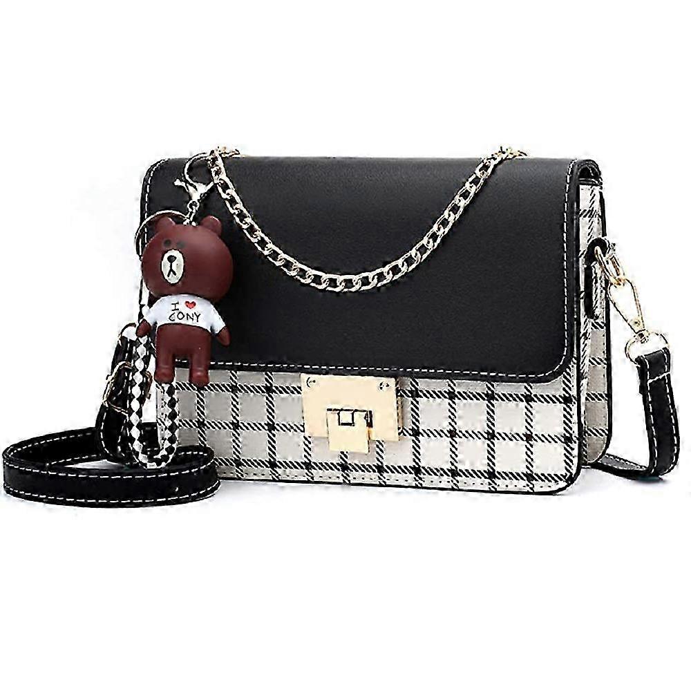 Borsa a tracolla per le donne in pelle Piccole borse Borse moda con tracolla a catena