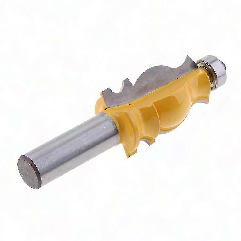 1/2" Shank Router Bit with Bead Column/ Molding Trimming Wood Cutter Tool for Woodworking 35mm