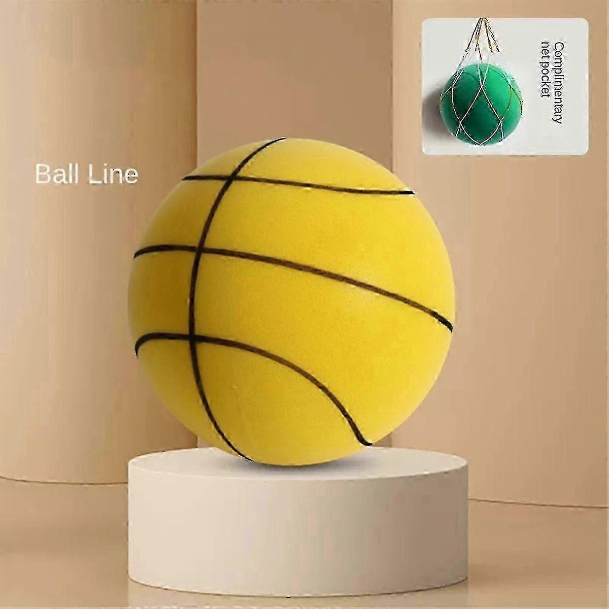 Indoor Silent Balls for Kids, Silent Play Balls with Net Bag for Ages 5-10