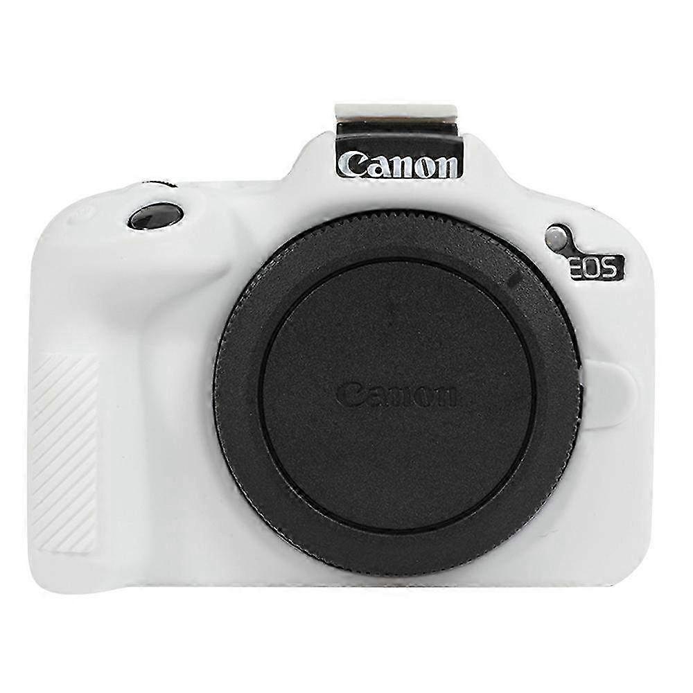 Soft Silicone Anti-Drop Protective Cover Case for Canon EOS R50 Camera, Type M