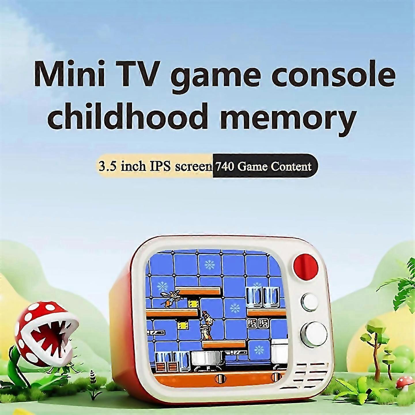 For H7 Retro Nostalgic Tv Game Console Home Tv Game Controller Dark Gray