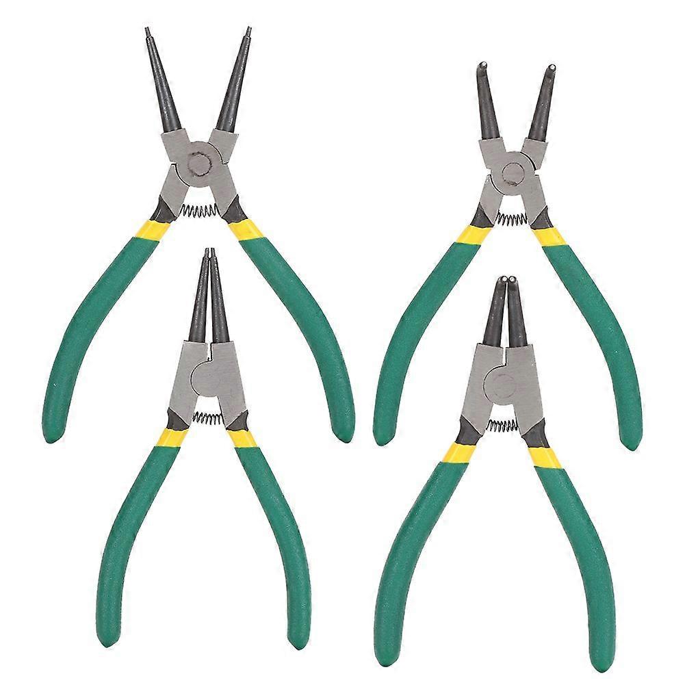 2025 Latest Model  4Pcs Circlip Pliers Set Snap Ring Plier Mini Internal