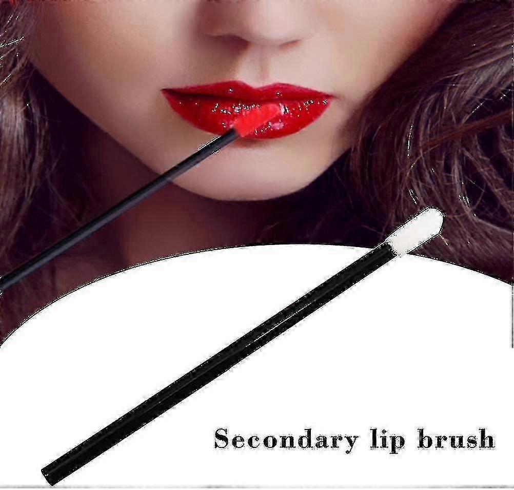 400 Einweg-Lippenapplikatoren | Für Lippenstift & Make-up | 200x Schwarz, 200x Rosa | 9,2 Cm Länge