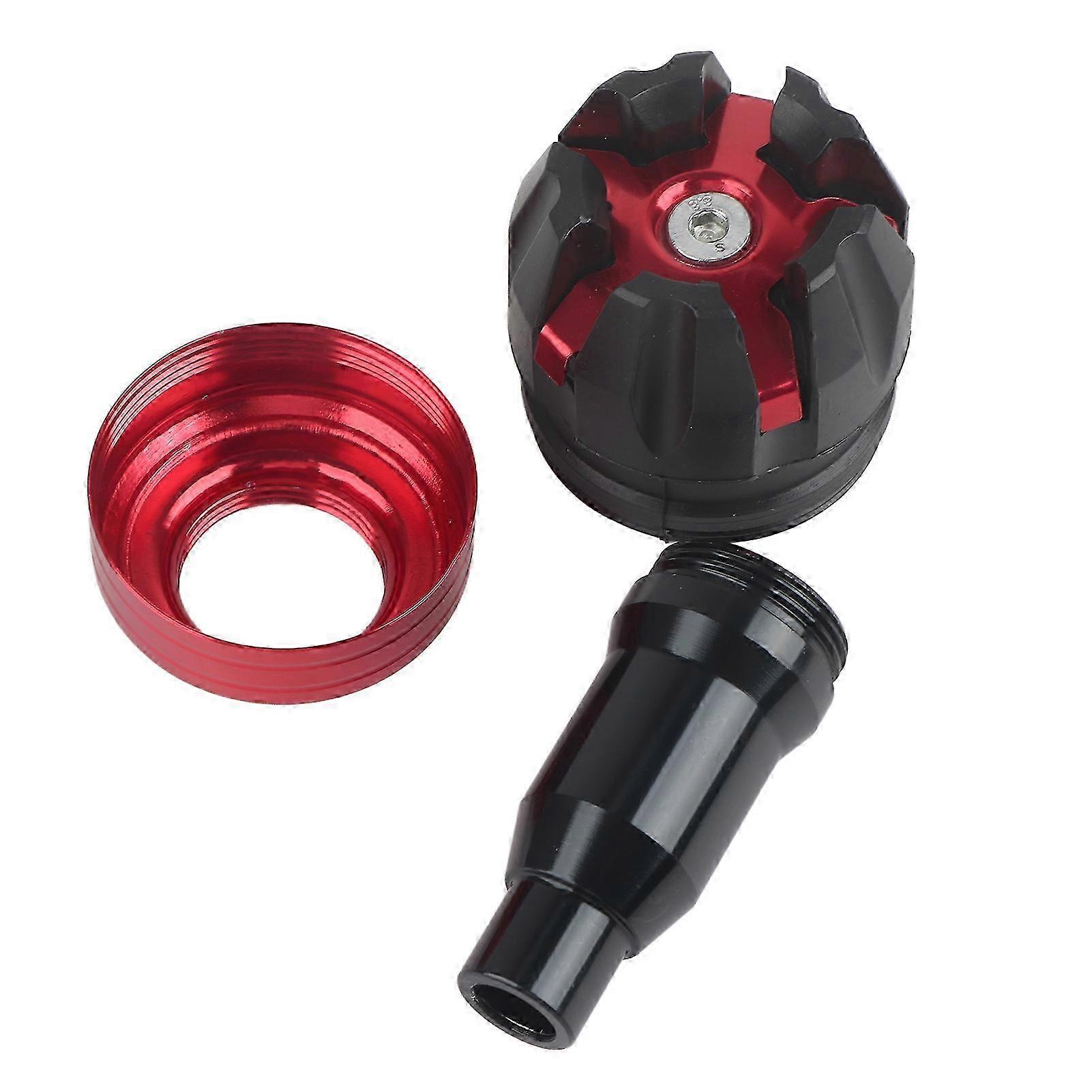 CNC Aluminum Alloy Frame Slider Falling Protector Anti Crash Caps for Motorcycles Red