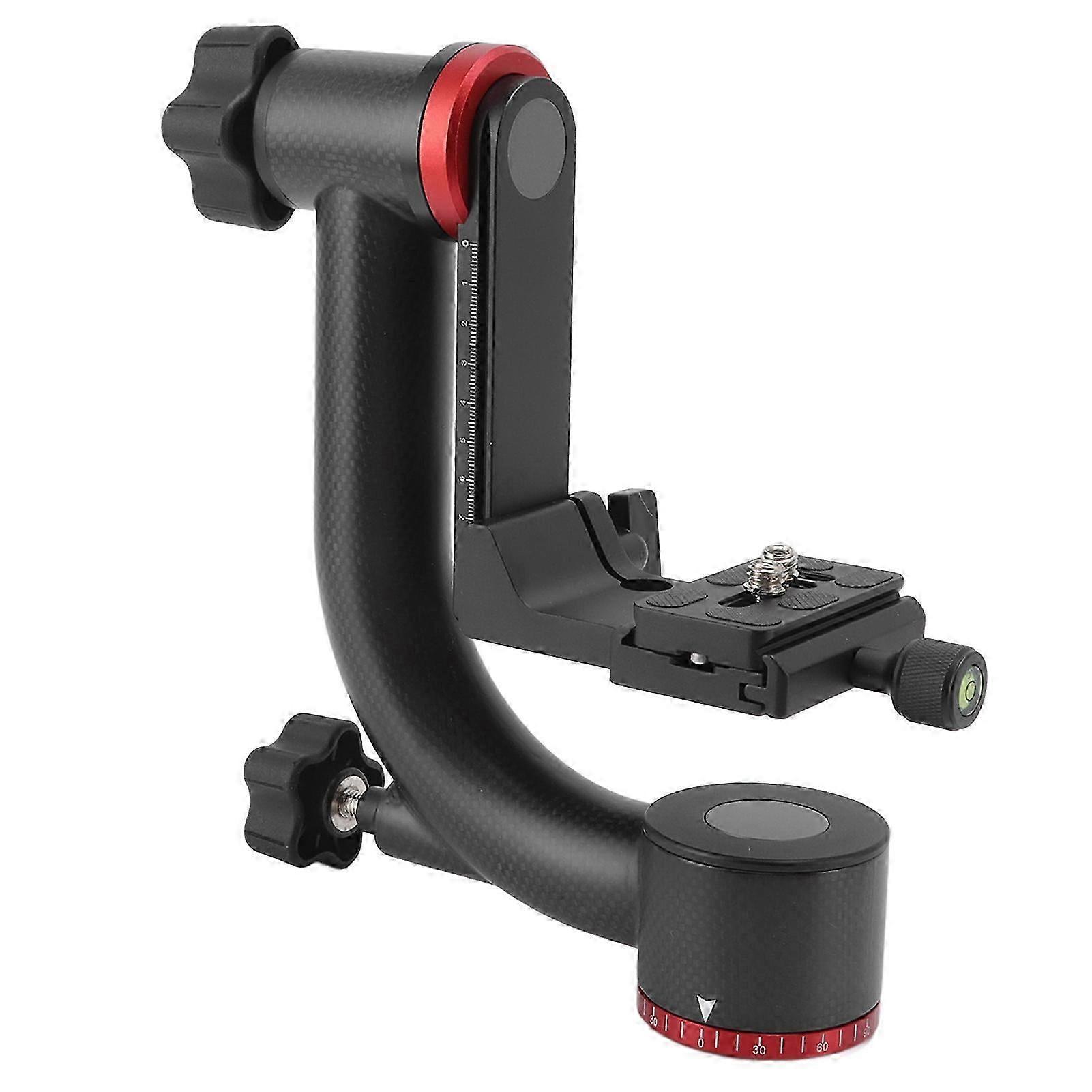 Tripod Ball Head Carbon Fiber 30lb Heavy Duty 360 Degree Panoramic Shooting Ball Head Stabilizer With Scale Line