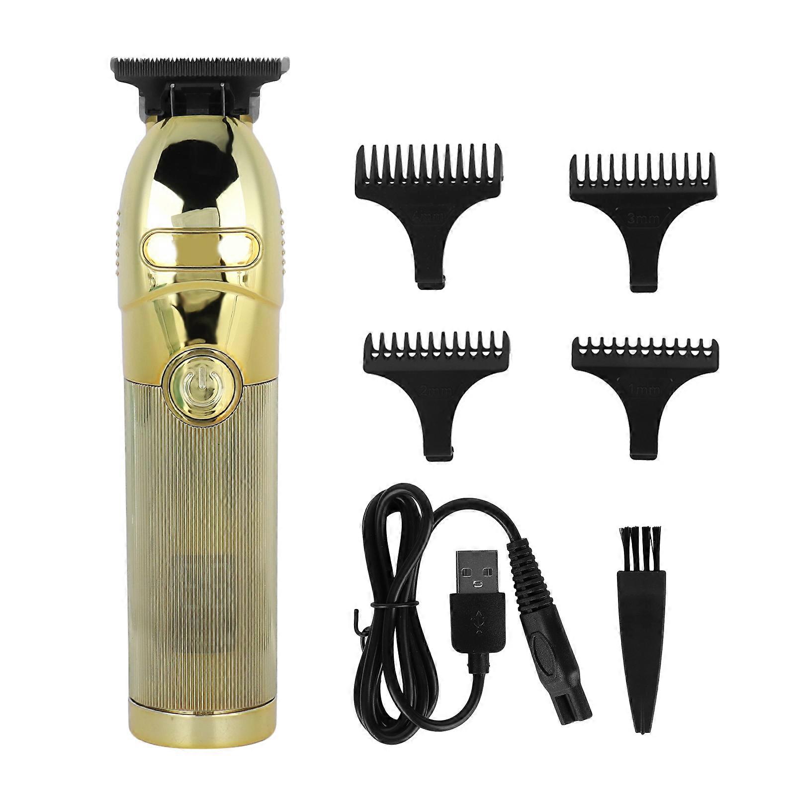 Ανδρική ηλεκτρική κουρευτική μηχανή USB Charging Professional Hair Cutting Grooming Trimming Kit