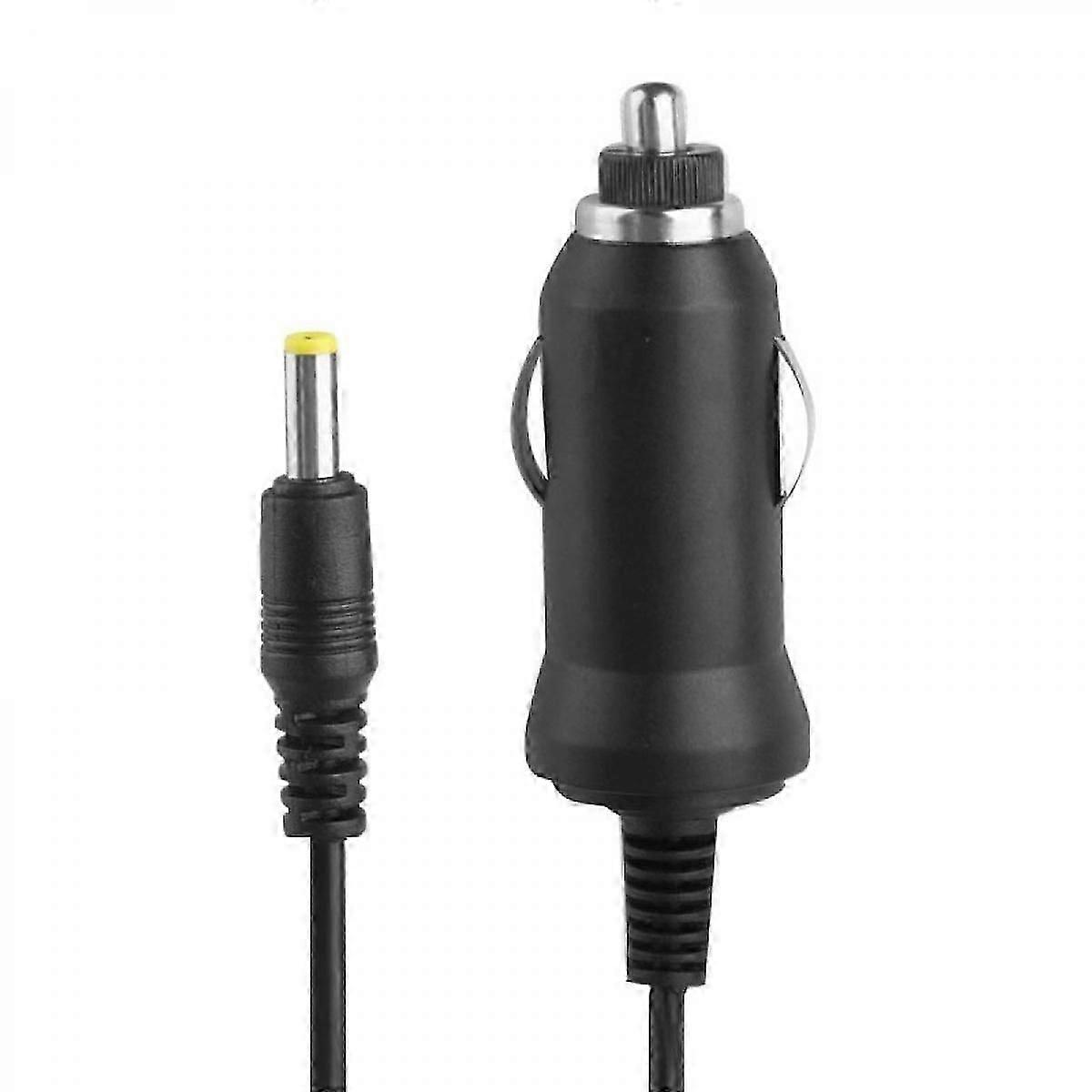 DC 12V Car Charger with 4.0 X 1.7mm Tip Plug for Portable DVD Player Vehicle Power Adapter