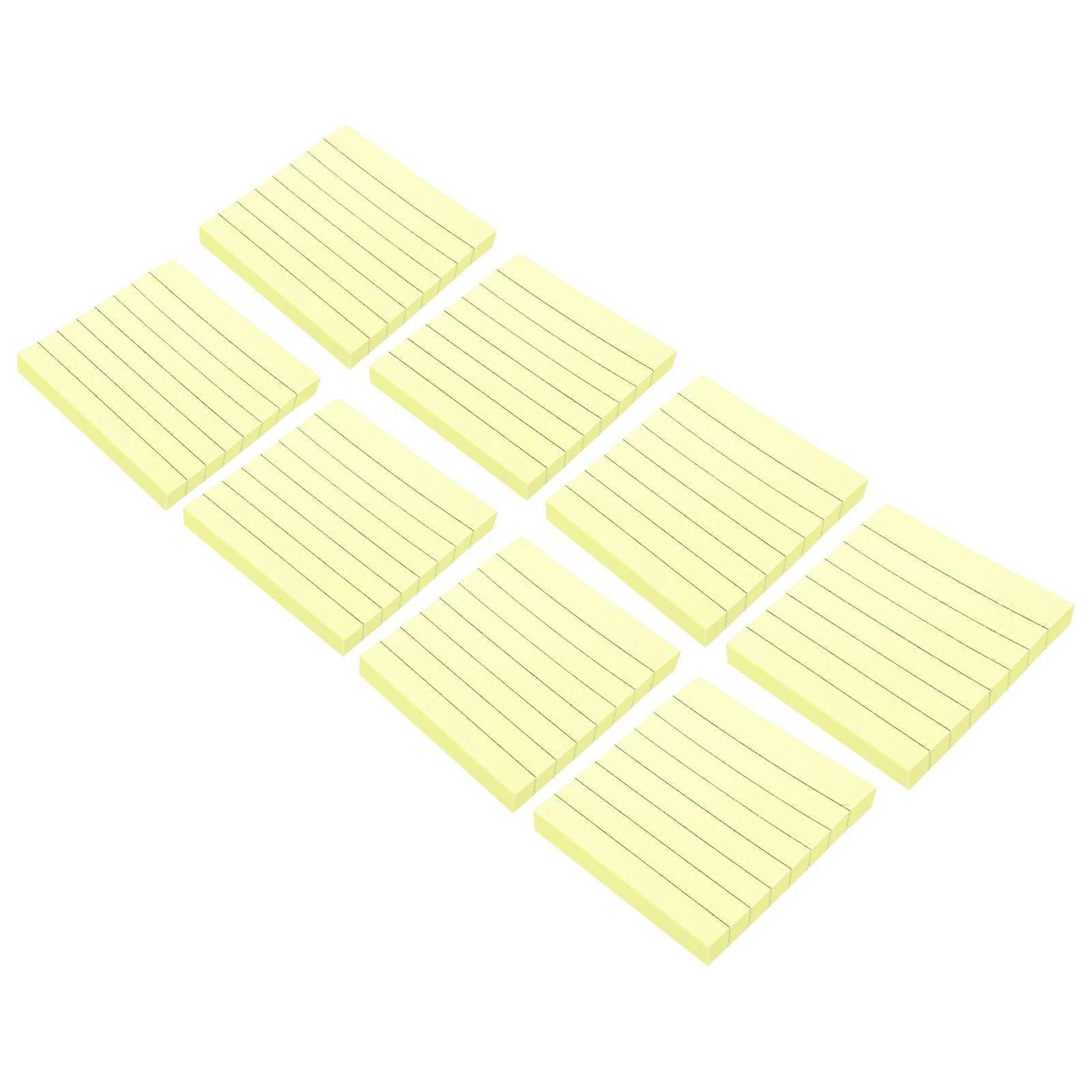 Office Stationery Supplies Sticky Memo Pads School Use Square Shape Fluorescent Paper 800Pcs