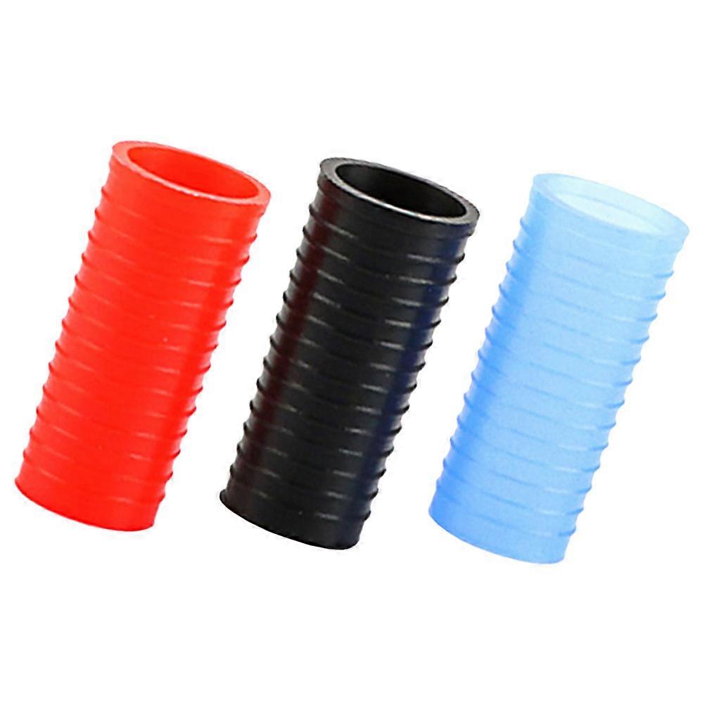 The product you're referring to — **"3pcs Silicone Seal Rings For Alto Tenor Saxophone Neck"** — is a set of **flexible silicone sleeves** designed