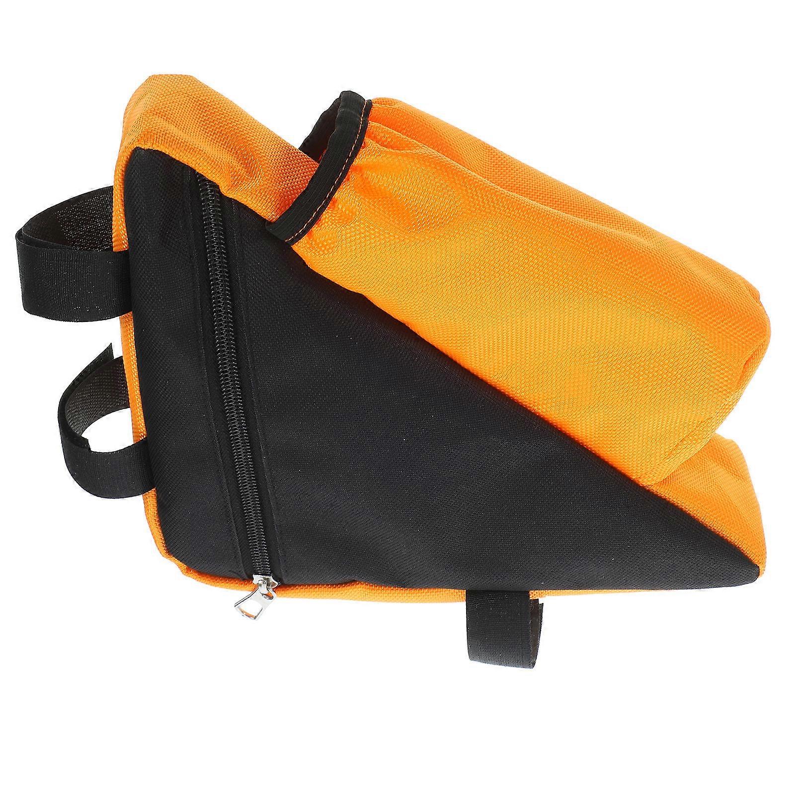 Cycle Handlebar Frame Bag Bike Phone Bag Cyclists Riding 8.7×7.5×2.4in Easy Installation 1Pack